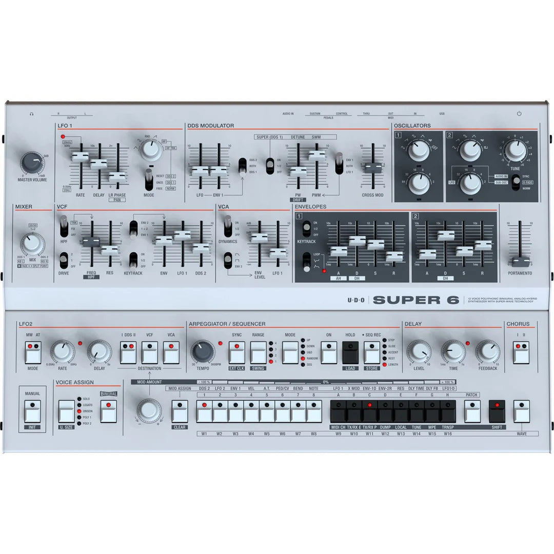 UDO Audio Super 6 Desktop (Hvid) 