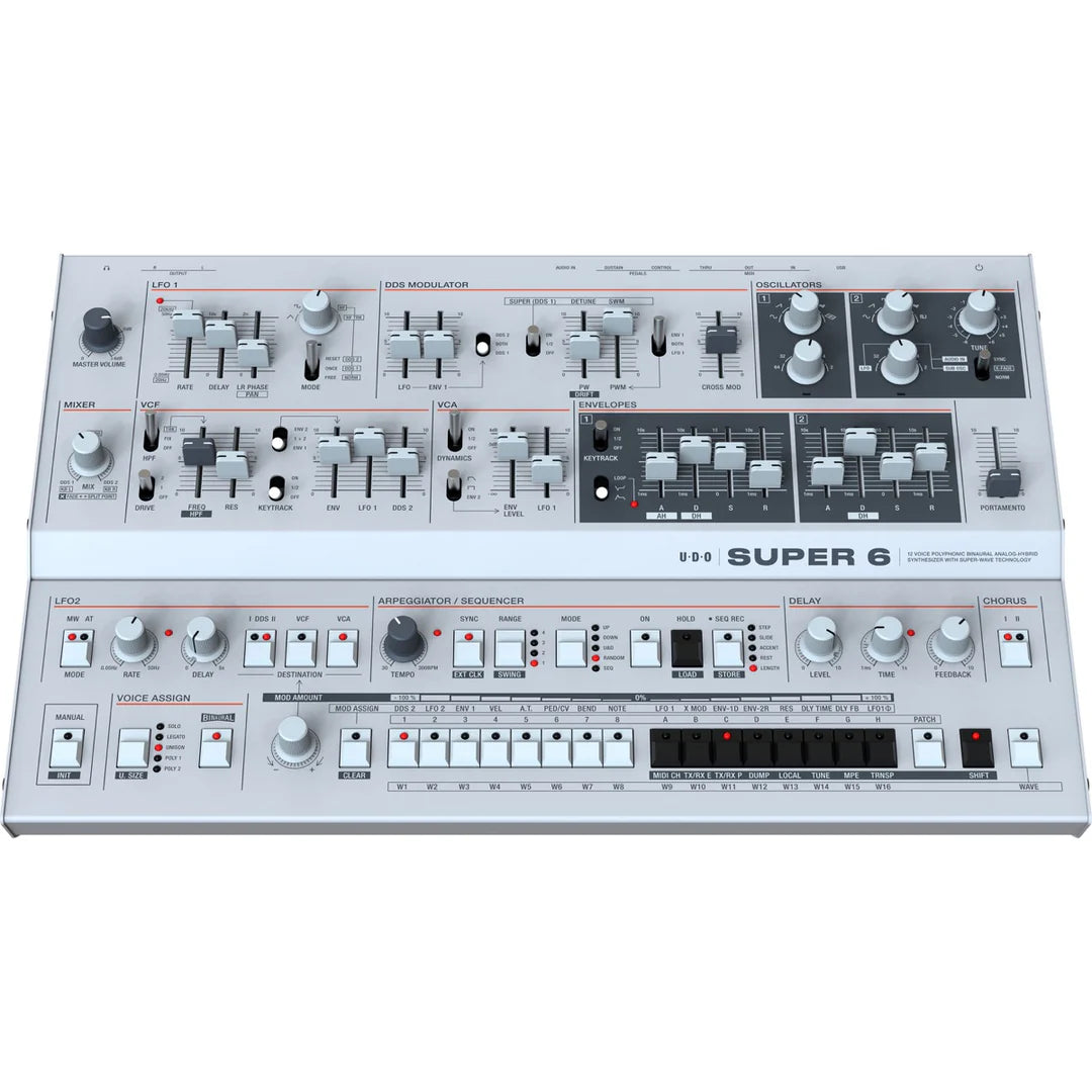 UDO Audio Super 6 Desktop (Hvid) 