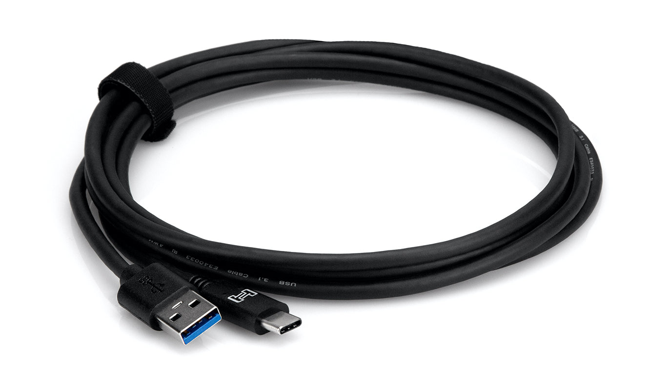 Hosa USB-306CA SuperSpeed USB 3.0 (Gen2) Type C - Type A Cable 1.8m