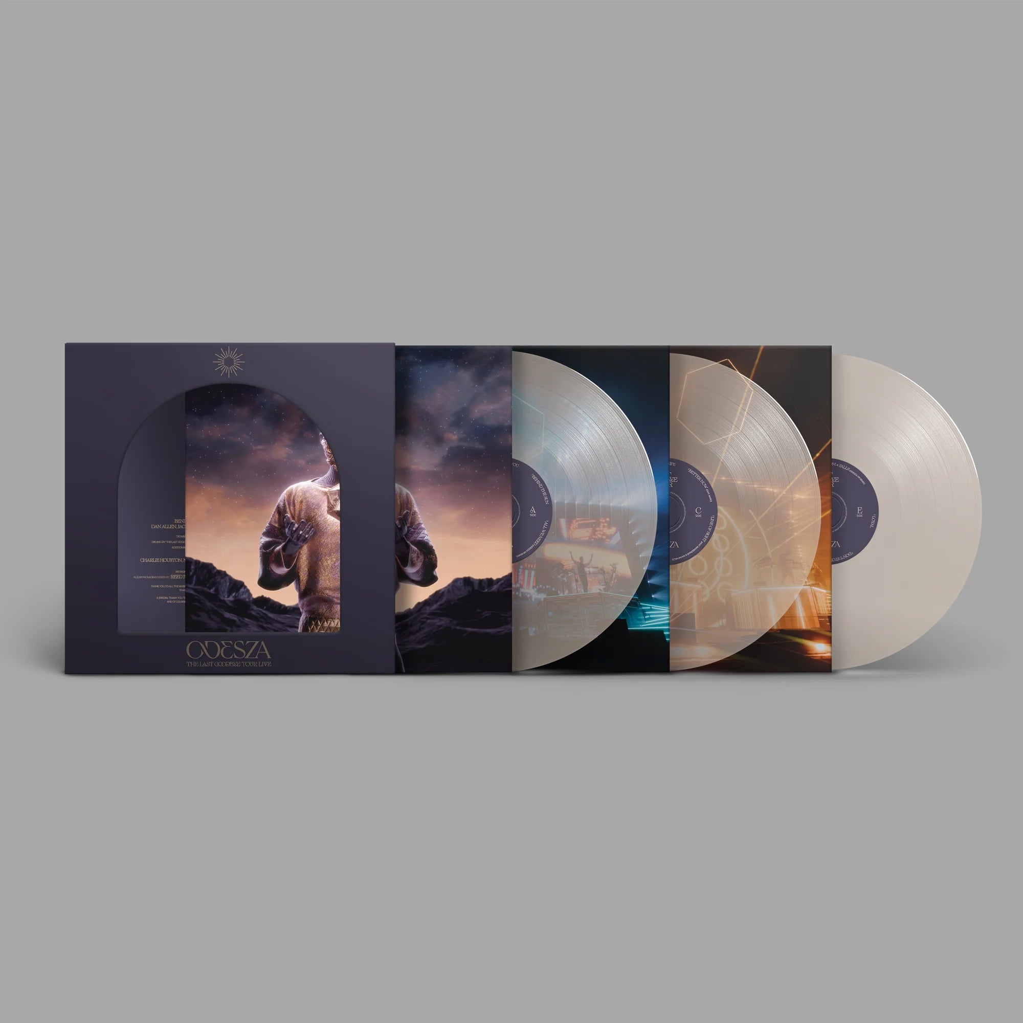 ODESZA - The Last Goodbye Tour Live (Ghostly Clear) Vinyl 3LP