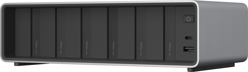 Lexar Workflow Go (med Thunderbolt4 Uplink, 6-moduls bay)