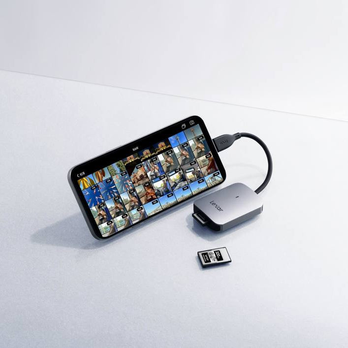 Lexar CFexpress Type A kortlæser (LRW515U) (USB-A / USB-C)