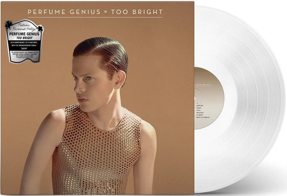 Perfume Genius - Too Bright (10-års jubilæumsudgave af revisionistisk historie - Klar) Vinyl LP