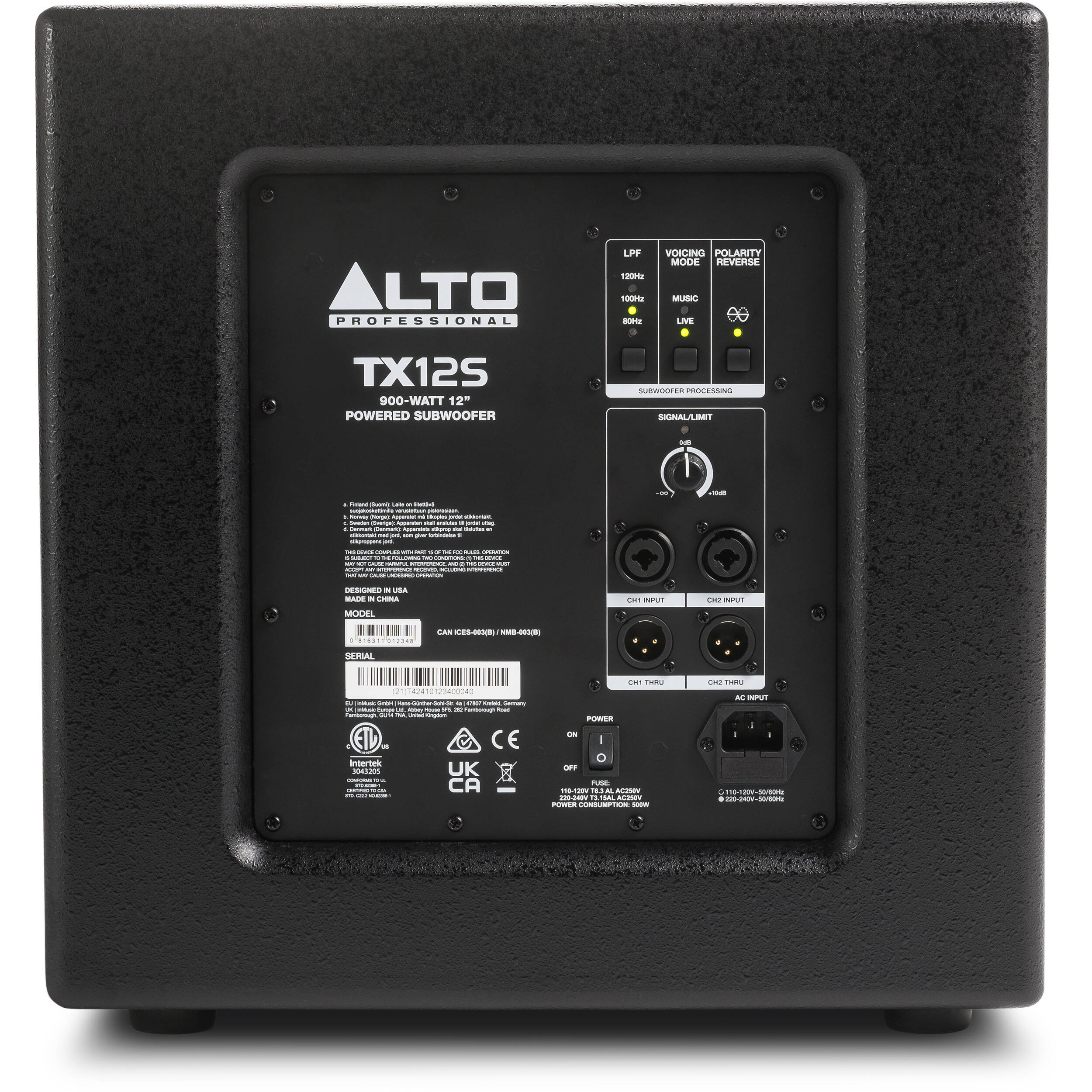 Alto Professionel TX12S