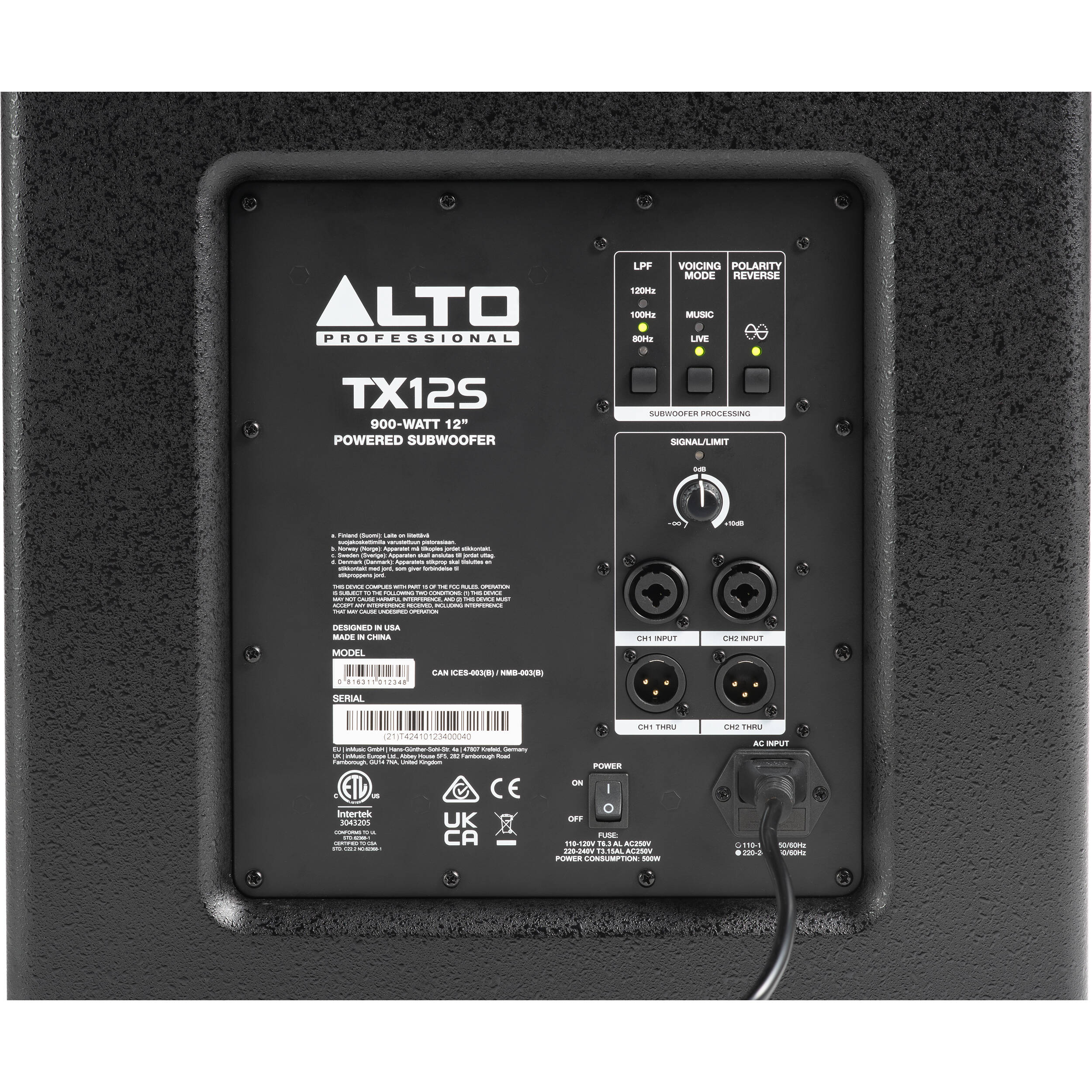 Alto Professionel TX12S