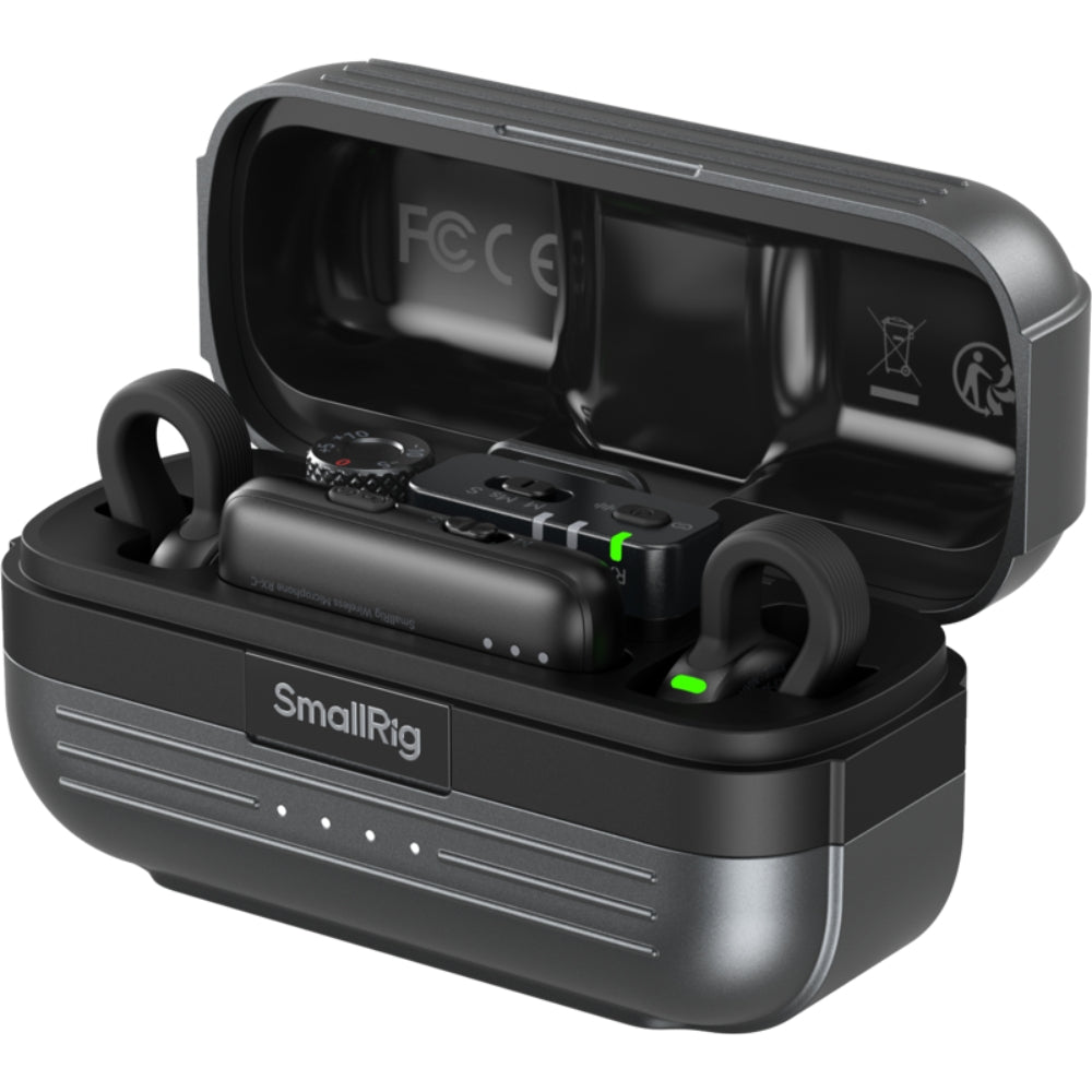 SmallRig S70 Wireless Microphone (2TX + 2RX + Charging Case)