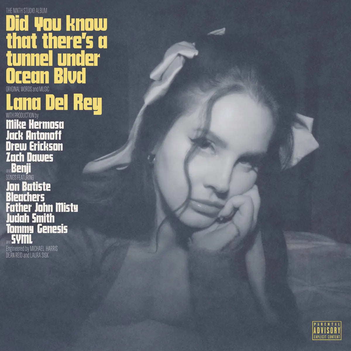 Lana Del Rey - Did you know that there's a tunnel under Ocean Blvd (Black) Vinyl 2LP