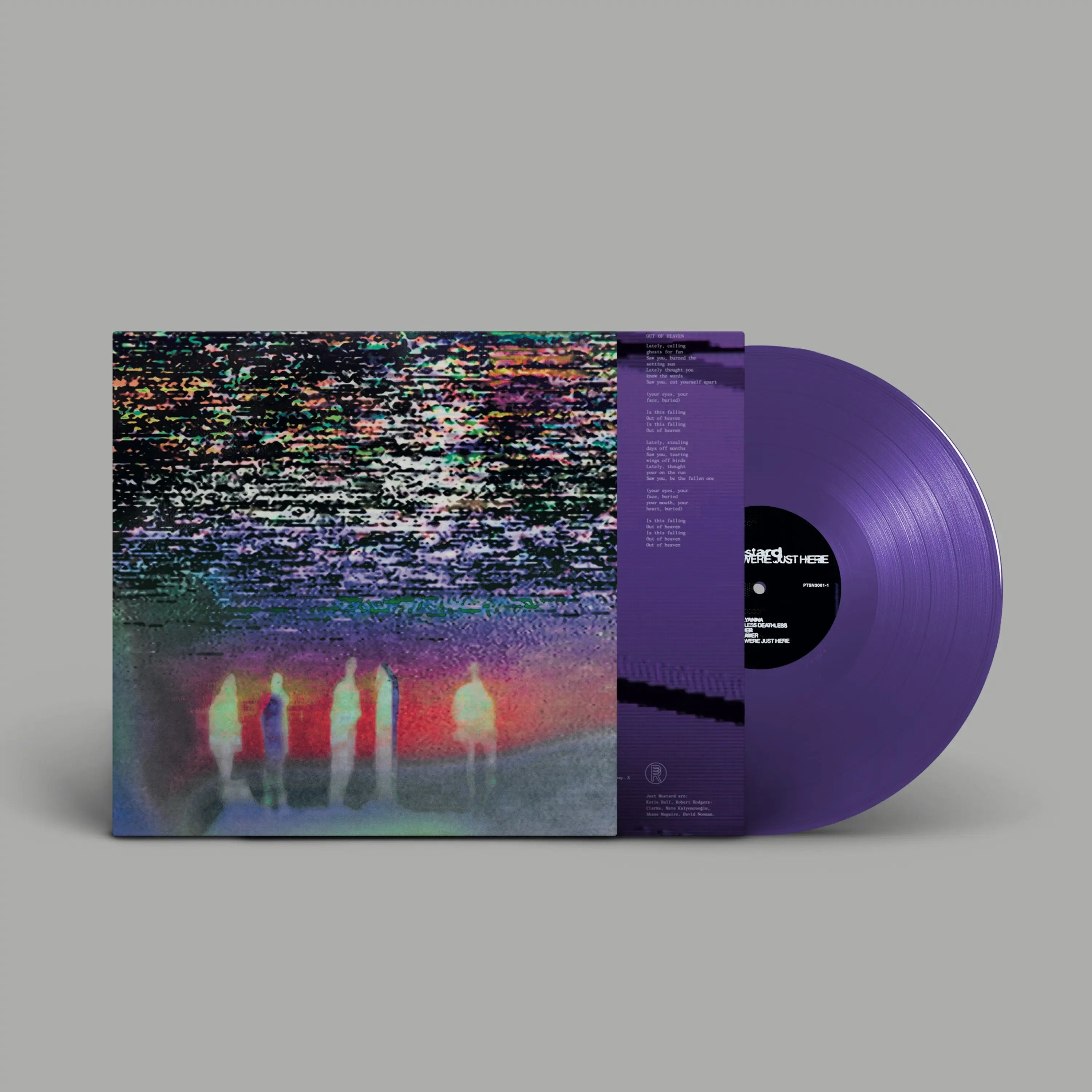 Just Mustard - WE WERE JUST HERE (Purple) Vinyl LP