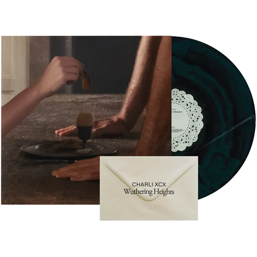 Charli XCX - Wuthering Heights (Black & Green Marble) Vinyl LP