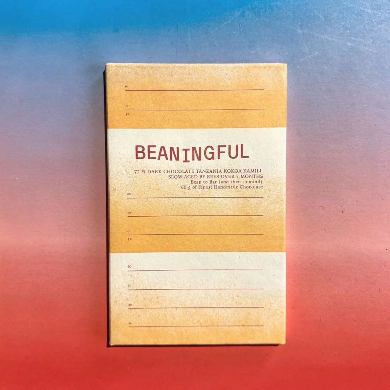 Beaningful Tanzania 72% Dark Chocolate – Beehive Aged Limited Edition (60g)