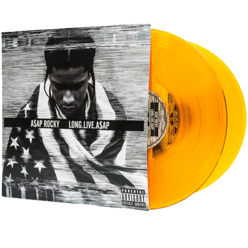 A$AP Rocky - LONG.LIVE.A$AP (Deluxe Version) (Orange) Vinyl 2LP