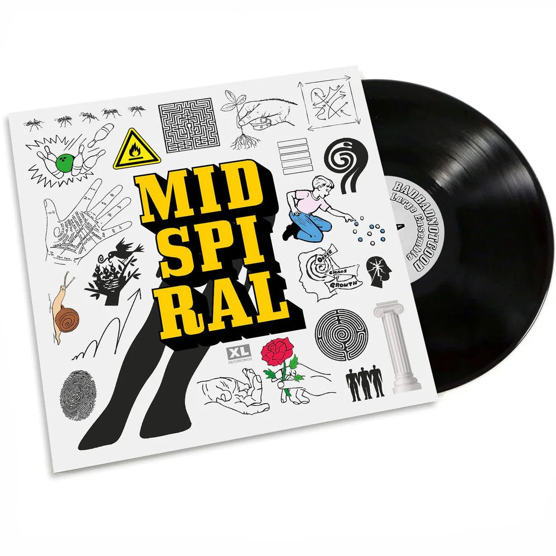 BADBADNOTGOOD - Mid Spiral (Sort) Vinyl 2LP
