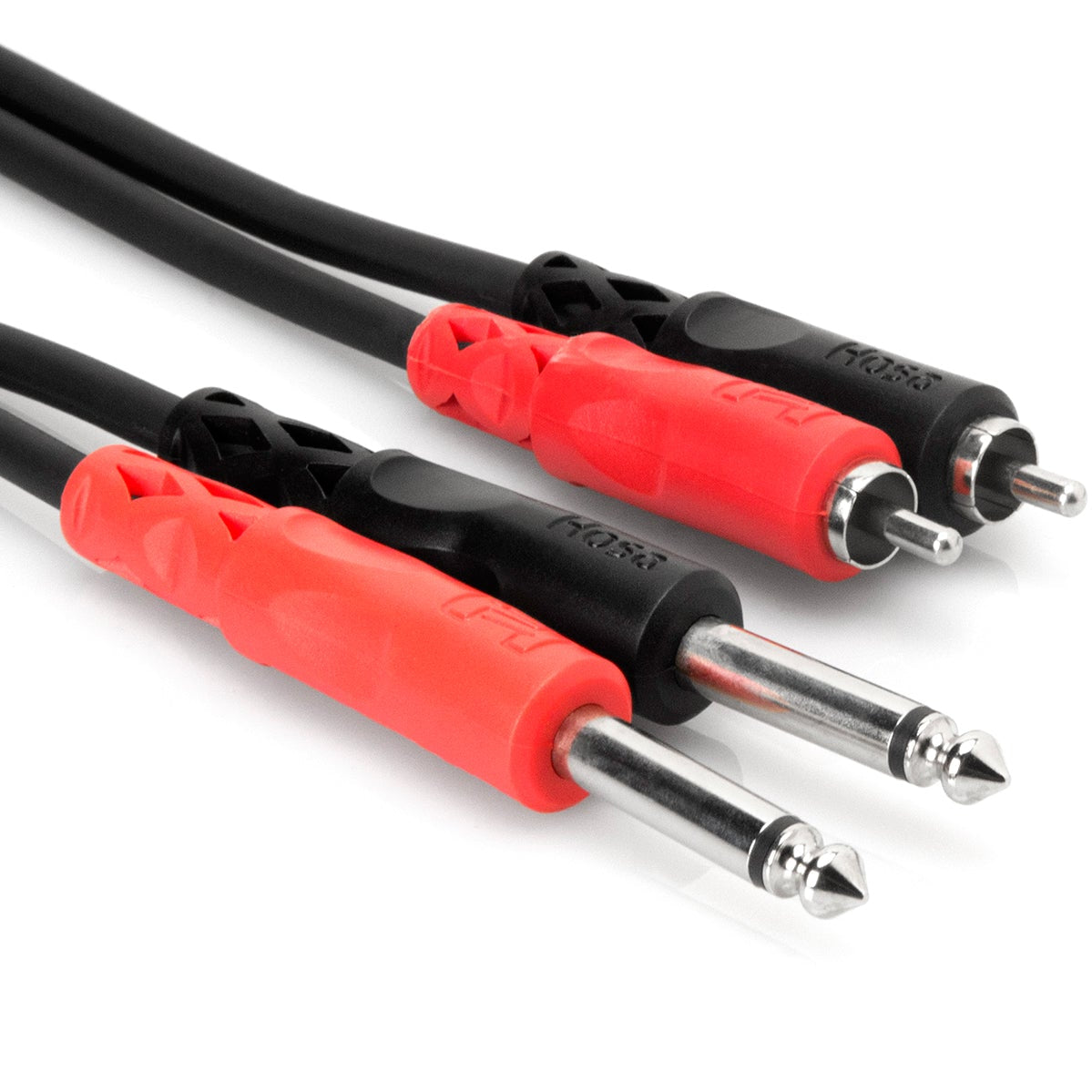 Hosa CPR-203 Dual 6.3mm TS - Dual RCA Cable 3m - Soundium