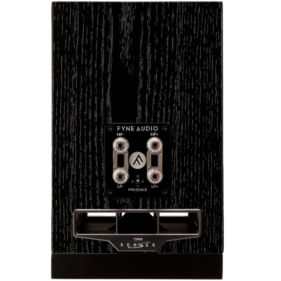 Fyne Audio F500S (Par, Sort Eg)