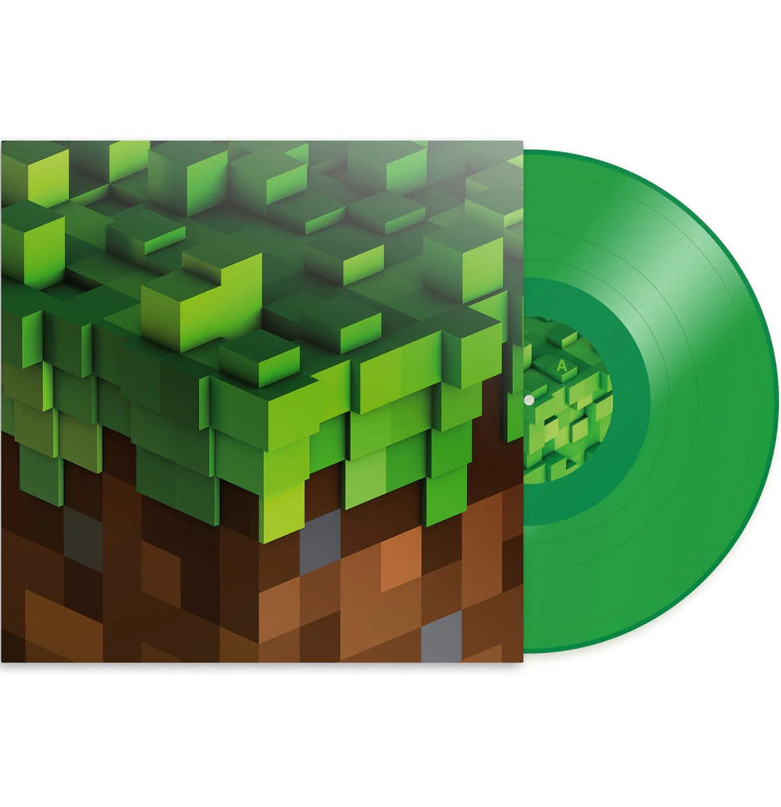 C418 - Minecraft Volume Alpha (Transparent Grøn) Vinyl LP