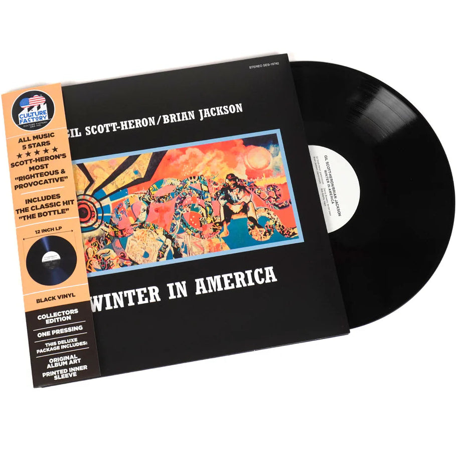 Gil Scott-Heron & Brian Jackson - Winter in America (Black) Vinyl LP