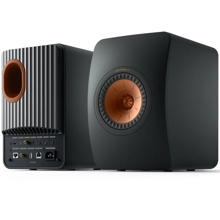 KEF LS50 Wireless II (par, sort)