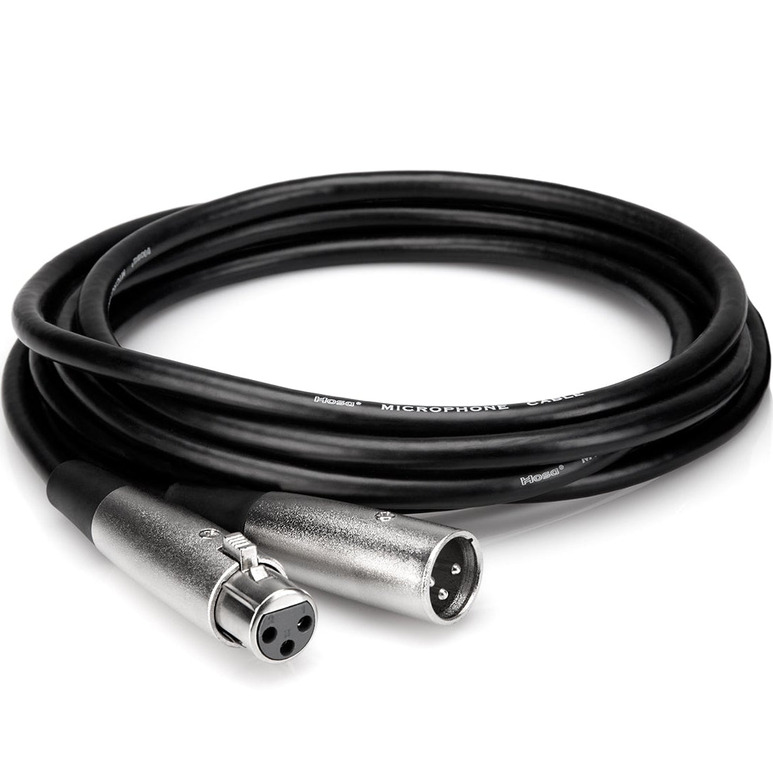 Hosa MCL-110 XLR cable, 3m length, featuring XLR-female to XLR-male connectors, ideal for audio equipment connections.