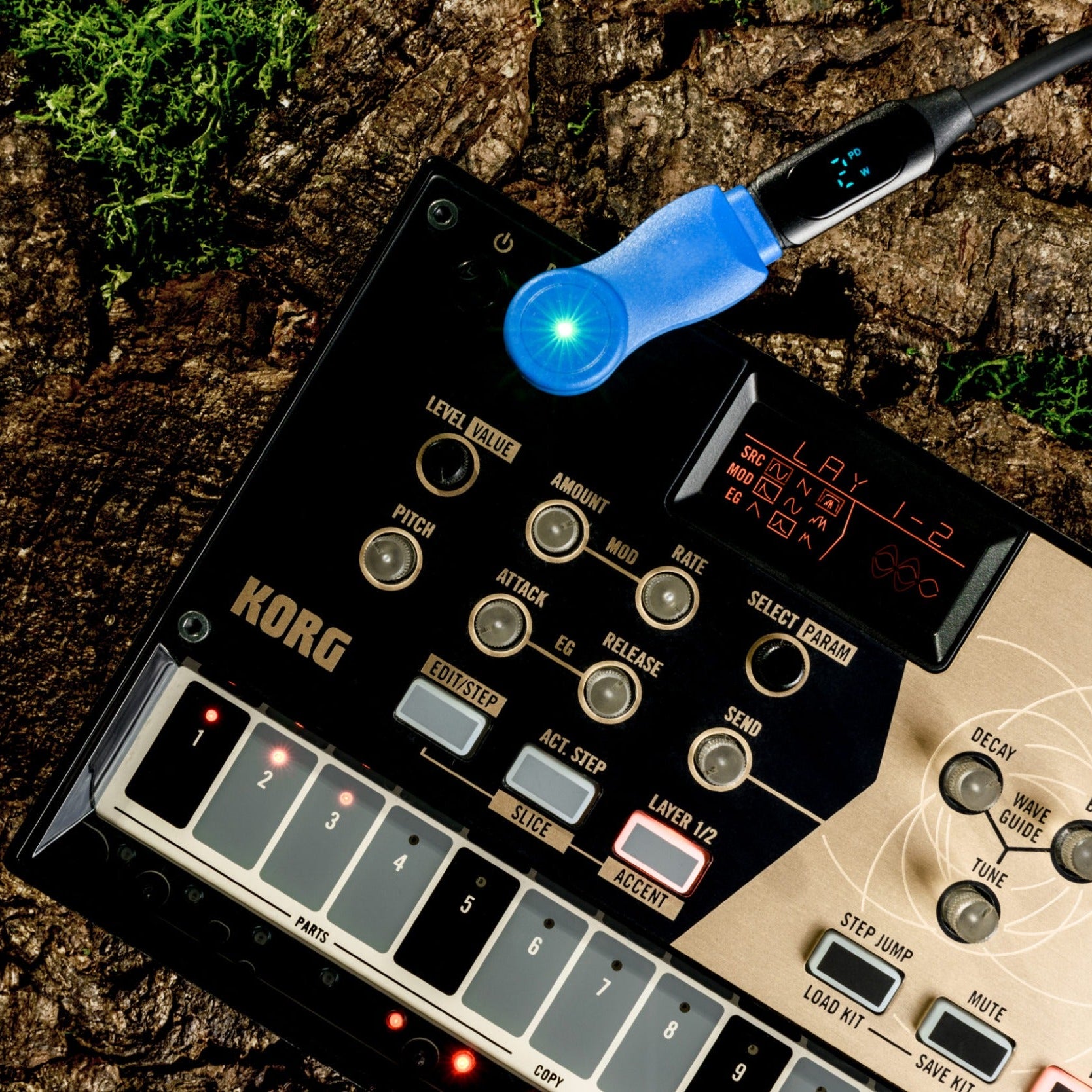 myVolts USB-C PD Step Up-stik (9V c+ve 1,7 mm)