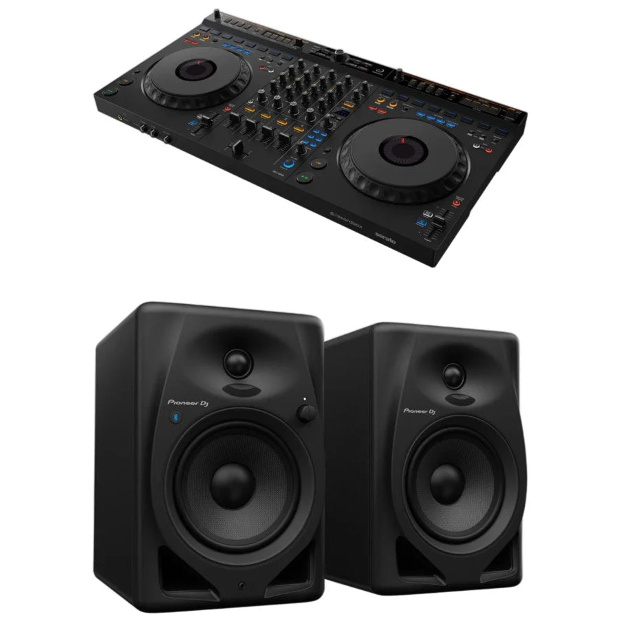 AlphaTheta DDJ-GRV6 + Pioneer DM-50D (Bluetooth) Bundle