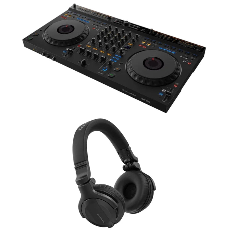 AlphaTheta DDJ-GRV6 + Pioneer HDJ-CUE1 (Bluetooth) Bundle