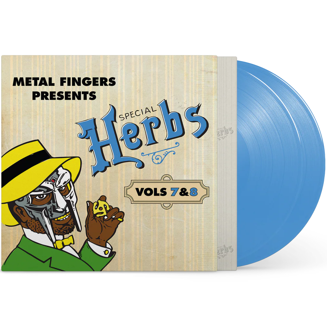 MF Doom - Metal Fingers Presents: Special Herbs Vol. 7 & 8 (Sky Blue) Vinyl 2LP