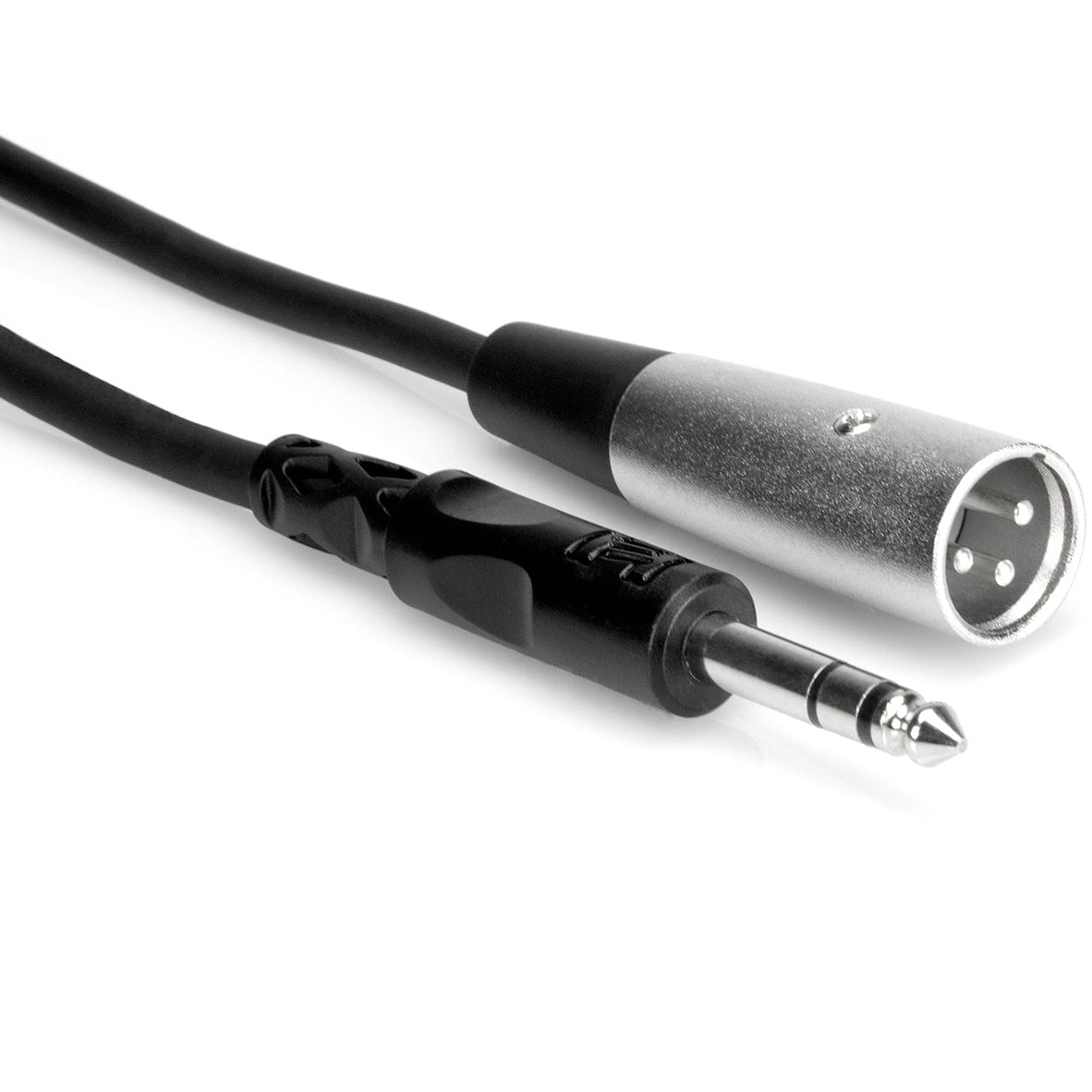 Hosa STX-115M 4m TRS to XLR-male cable with durable connectors and flexible design for audio connections.
