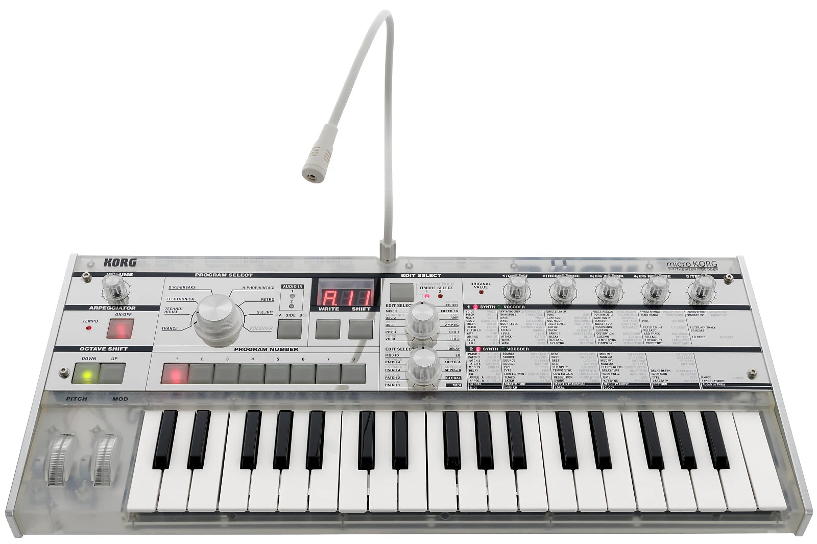 Korg microKORG Crystal (begrænset udgave)