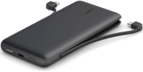 Belkin BoostCharge Plus USB-C Power Bank (with Integrated Cables) (10000 mAh)