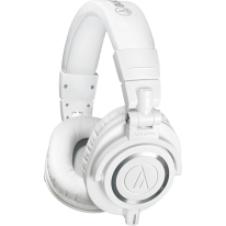 Audio Technica ATH-M50xWH Hovedtelefoner (Hvid) 