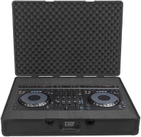 UDG Ultimate Pick Foam Flight Case AlphaTheta DDJ-GRV6 (Black, U93027BL)