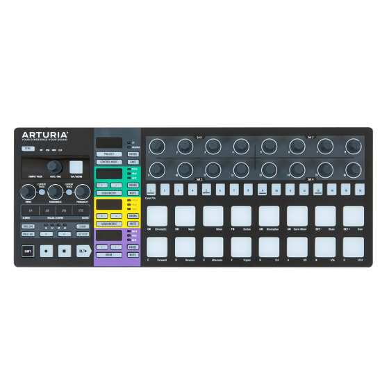 Arturia BeatStep Pro (Black + CV/Gate Cable Kit) - Soundium.dk